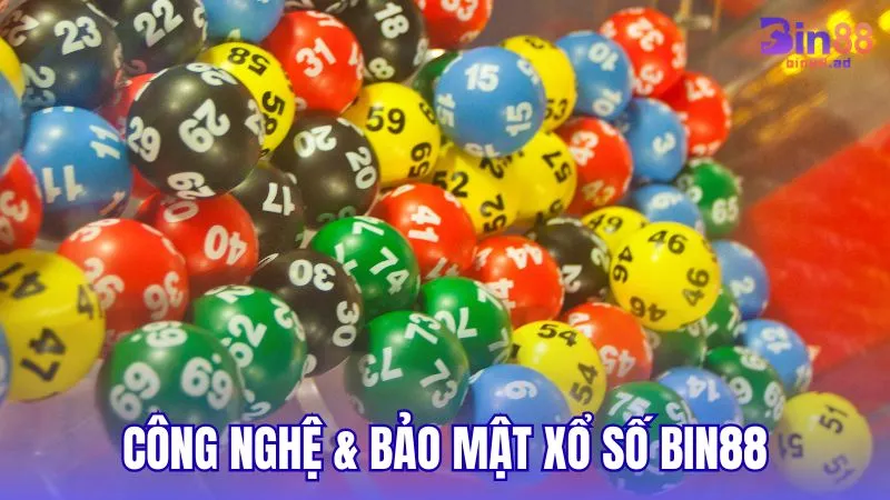 Công nghệ và bảo mật tại sảnh Xổ Số BIN88