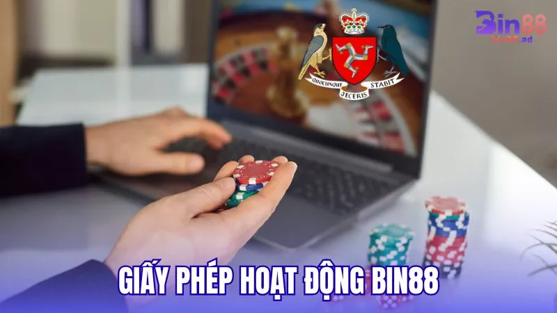Giấy phép hoạt động BIN88