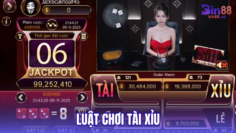 Luật chơi Tài Xỉu